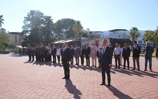 Aydın Yenipazar'da 19 Eylül Gaziler Günü'nde protokol gazilerle buluştu
