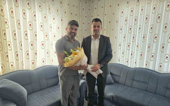 Beşikci, gazileri ve ailelerini evlerinde yalnız bırakmadı