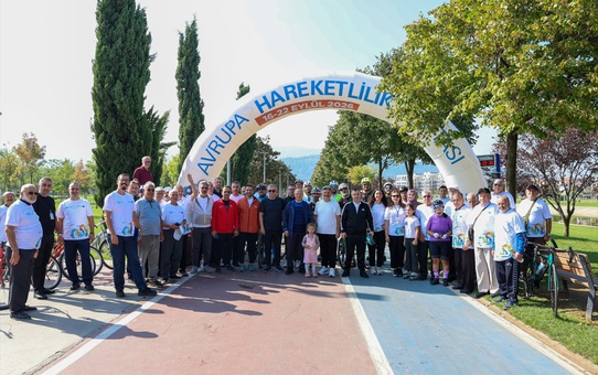 Bursa'da Avrupa Hareketlilik Haftası Büyükşehir Belediyesi etkinlikleriyle başladı