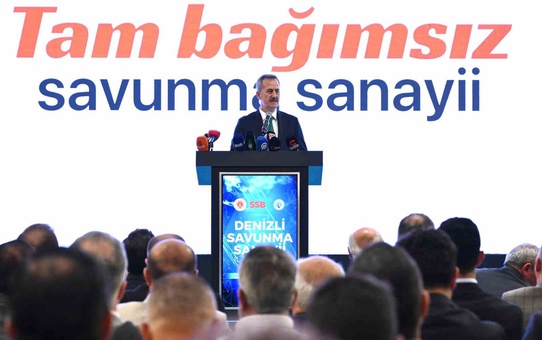Savunma Sanayii Başkanı Görgün, Denizli'de yerlilik oranını yüzde 83 olarak açıkladı