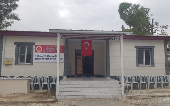 İslahiye'de Hacı Fatma Köse Camisi, depremden sonra 31. cami olarak ibadete açıldı