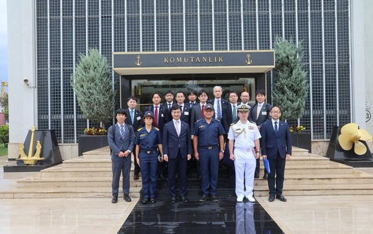 İstanbul Tersanesi'nde Japon heyete gemi projeleri tanıtıldı, iş birliği görüşüldü
