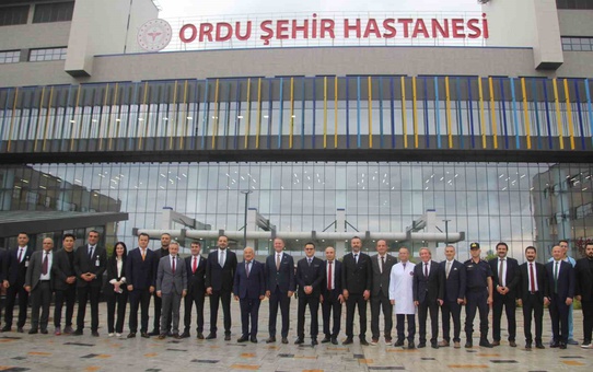 Ordu Şehir Hastanesinde hasta kabulü başladı: İlk hastalar protokol üyeleri