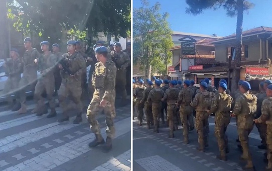 'Rüzgar Alayı'ndan Gökçeada’da gövde gösterisi: Sesleri Atina’dan dahi duyuldu