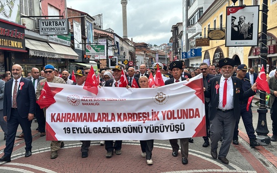 Sakarya ve çevre illerde Gaziler Günü kutlandı