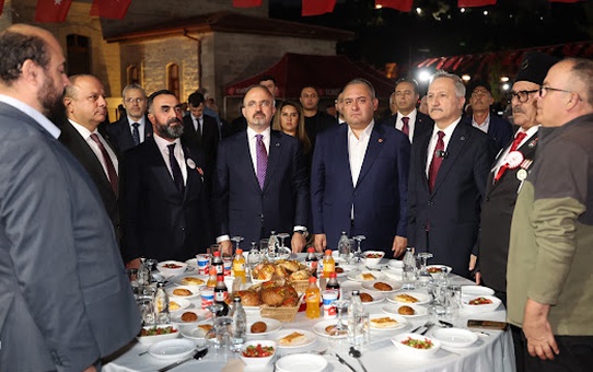 Keçiören'de Gaziler Günü'ne özel yemek programı düzenlendi...