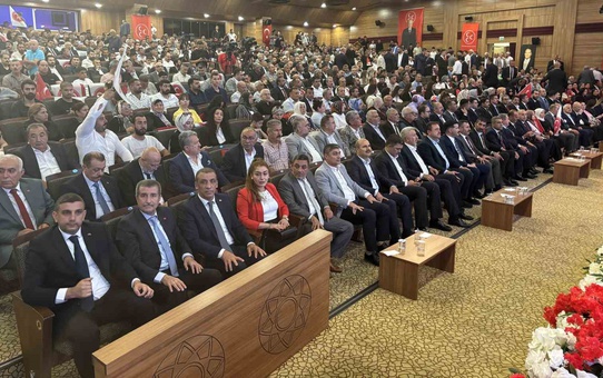MHP Gaziantep İl Kongresi yapıldı: Mehmet Sait Kılıç başkan seçildi