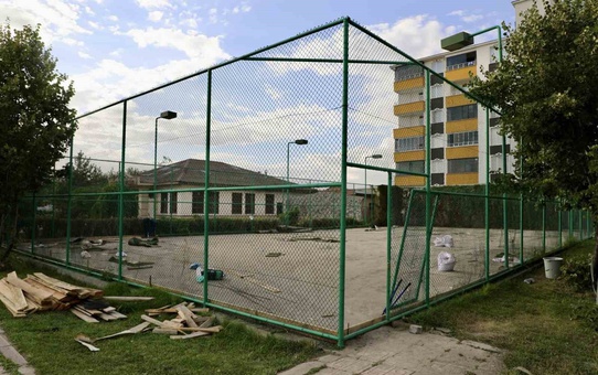 Ağrı'da tenis kortları yenileniyor, sporcular daha konforlu antrenman yapacak