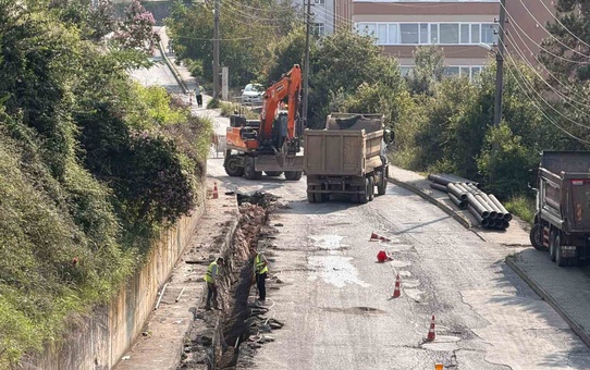 DSİ Bölge Müdürü Yasin Devrim, Alaplı İçme Suyu Projesi'ni Tepeköy'de inceledi