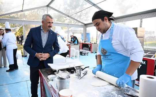 Edirne'de beyaz peynir temalı festival 3 günde 120 bin ziyaretçi çekti