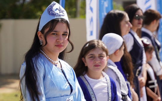 Irak'ın Süleymaniye vilayetine bağlı Kifri ilçesinde yenilenen Türkmen okulu törenle açıldı