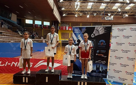 Kayserili sporcular Zagreb'de şampiyon oldu, Zümra Çetintaş en iyi sporcu seçildi