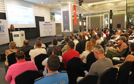 Alanya'da 210 bin avroluk iklim dirençliliği projesinin çalıştayı düzenlendi.