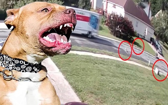 Kamyon kasasından düşen 7 pitbull cinsi köpek çevredeki insanlara saldırdı: 4 yaralı