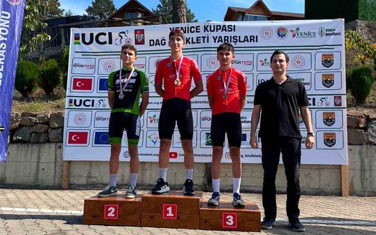Karabük'teki Yenice MTB Cup'ta Kayseri U17 sporcuları 5 madalya kazandı