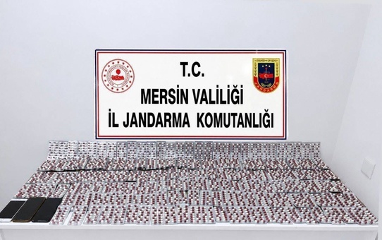 Mersin Toroslar'da operasyonda 4 bin 172 uyuşturucu hap bulundu, 2 şüpheli tutuklandı