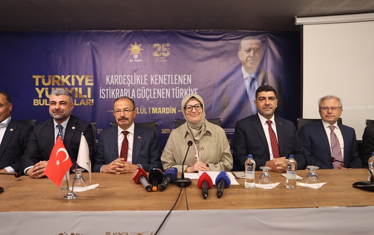 AK Parti Genel Başkan Yardımcısı Uygur, Mardin'de konuştu: