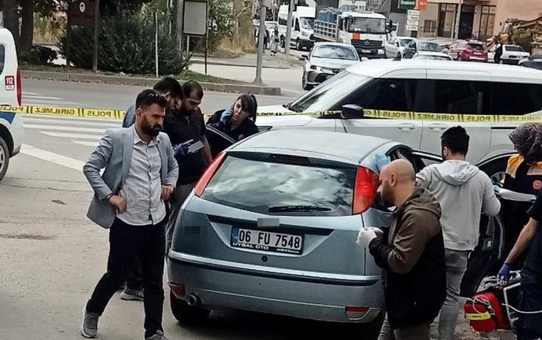 Çubuk'ta ATM önünde sır ölüm! Otomobilde 2 kişinin cansız bedeni bulundu