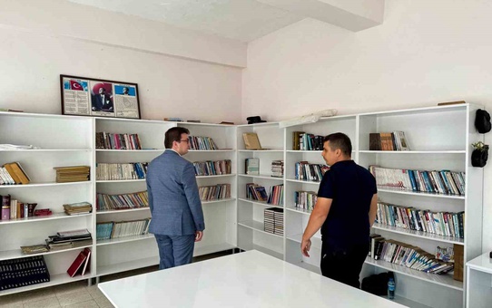 Bozdoğan Kaymakamı Sözen, Örencik, Kemer HES ve Kızılca okullarını ziyaret etti