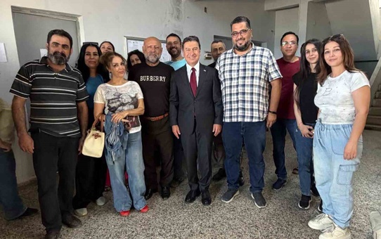 Muğla Büyükşehir Belediye Başkanı Aras, Suriye'de Bayırbucak Türkmenleriyle görüştü