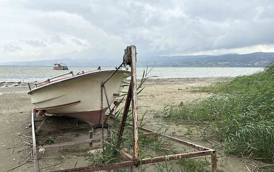 Sakarya'da yağışlara rağmen Sapanca Gölü'nde su seviyesi 29.56 olarak ölçüldü