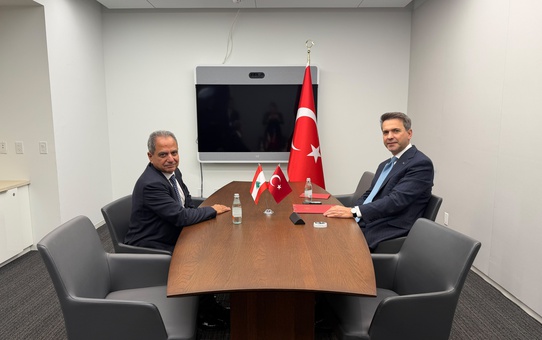 Bayraktar, Lübnanlı mevkidaşı Saddi ile elektrik ve hidrokarbon konularını ele aldı