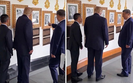 Şi, Trump’ın Biden’a yönelik şakasına kahkahalarla karşılık verdi
