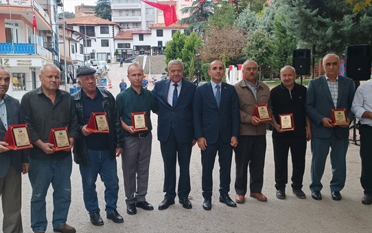 İskilip'te Ahilik Haftası 11. kez kutlandı, yılın ahisi Ömer Uçar'a kuşak takıldı