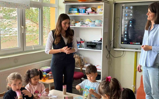 Kaymakam Mantı’dan anaokuluna ziyaret