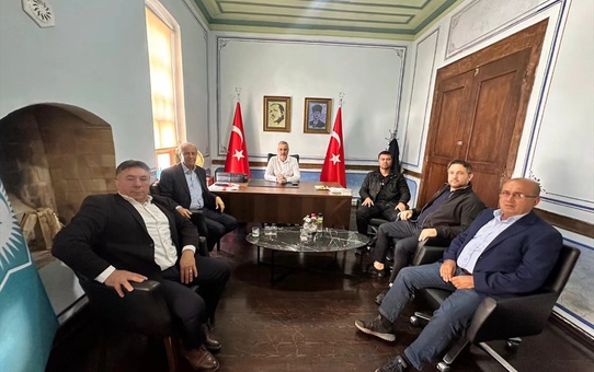 AK Parti Milletvekili Sarıçam, Kırklareli Ticaret Borsası heyetini kabul etti