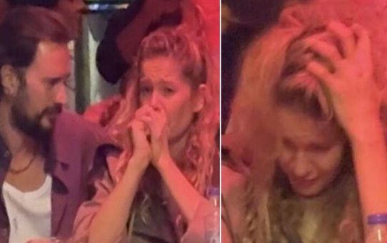 Burcu Biricik önce gözyaşlarına hakim olamadı, ardından dans etti