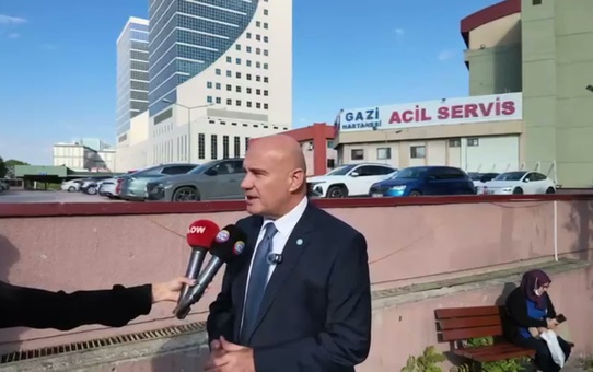 Çömez, AYM önünde intihar girişiminde bulunan emekli polisin durumunu kritik buldu