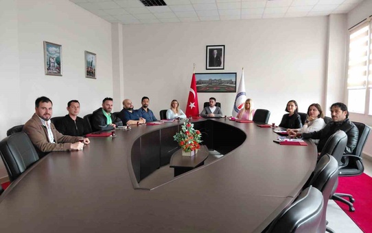 DPÜ Emet MYO akademik kurulu, Müdür Yazıcı başkanlığında güz dönemini değerlendirdi