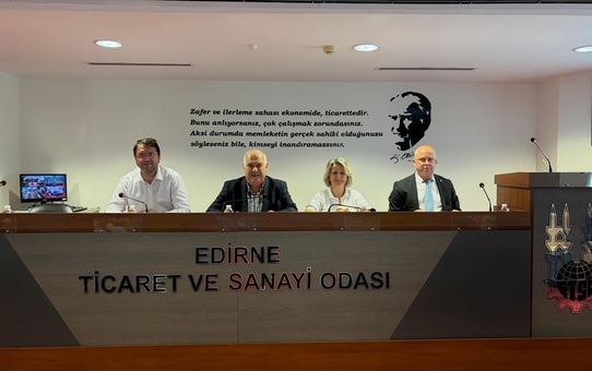 ETSO, 16 meslek grubuyla Edirne ekonomisinin sorunlarını ve çözüm önerilerini görüştü