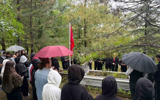 Ladik’te şehidin adını taşıyan okuldan anlamlı anma