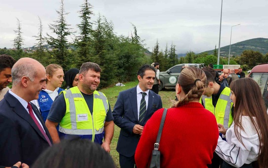 OMÜ'nün Kurupelit Kampüsü'nde biyolojik çeşitlilik için 200 sülün doğayla buluştu