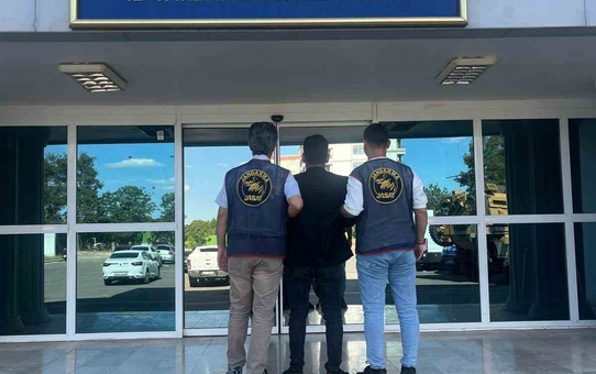 Karaköprü'de kesinleşmiş 5 yıl 9 ay hapis cezası olan hırsızlık hükümlüsü tutuklandı