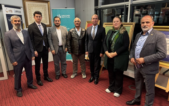 YTB destekli Türk hat sanatı projesi Berlin'de ikinci programını gerçekleştirdi