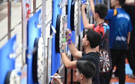 Erzincan’da Şehit Eren Bülbül Dart Türkiye Şampiyonası’nın 1. ayak müsabakaları yapıldı