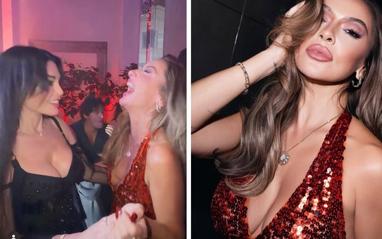 Hadise after party'de fena dağıttı