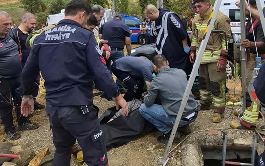 Manisa Salihli'de su kuyusundaki ceset 86 yaşındaki alzheimer hastasına ait çıktı