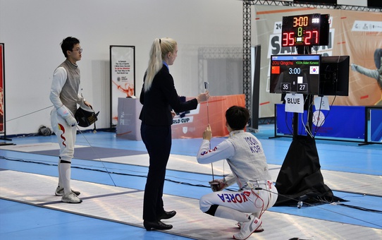 Samsun'da 606 sporcunun katıldığı Flöre Dünya Kupası'nda Çin ve ABD altın kazandı