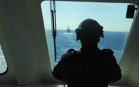 TCG Burgazada, SNMG-2 kapsamında Taranto'da Yunanistan ve İtalya ile eğitim yaptı