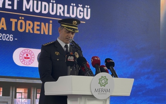 Konya'da Meram İlçe Emniyet Müdürlüğü'ne yeni bina için temel atma töreni yapıldı