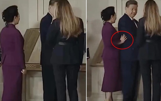 Melania Trump’la sohbet uzayınca eşinden dikkat çeken hamle