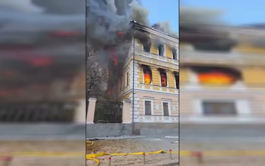 Zelenskiy, Ukrayna Bilimler Akademisi'ne Rus saldırısında can kaybı olduğunu açıkladı