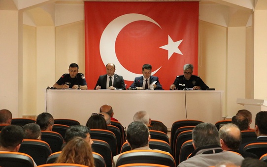 Kaymakam Bayram, Taşova'da okul güvenliği için işbirliğinin sürdürüleceğini belirtti