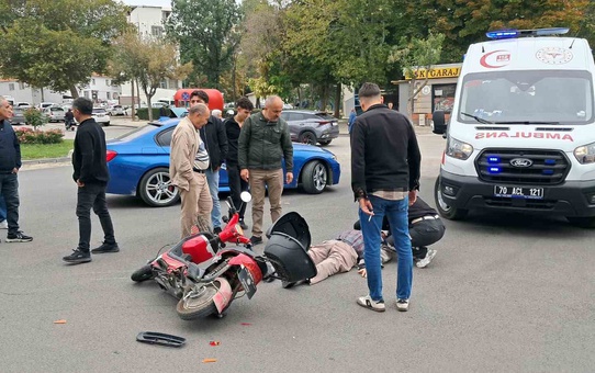Karaman'da kazada yaralanan 83 yaşındaki elektrikli bisiklet sürücüsü tedaviye alındı