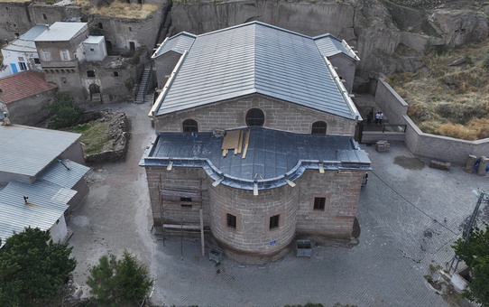 İncesu'da 190 yıllık kilisenin Kapadokya destinasyonlarına dahil olması hedefleniyor