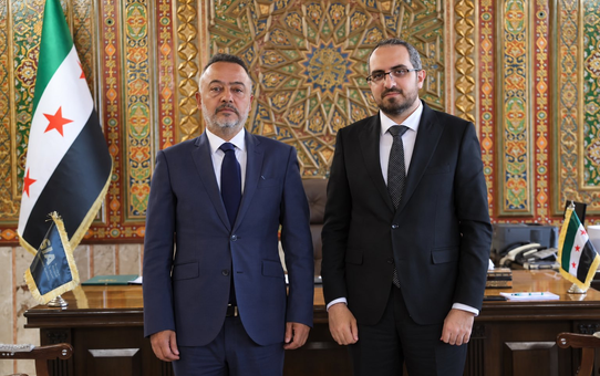 Şam Büyükelçisi Yılmaz, Suriye'ye yatırım kolaylıklarını Ramadan ile görüştü